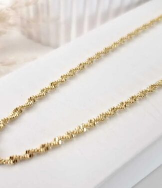 Colar Corrente Baiana Banhado em Ouro 18k